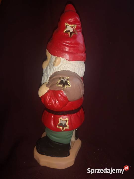 Mikołaj z workiem na świeczkę pomorskie Gdańsk