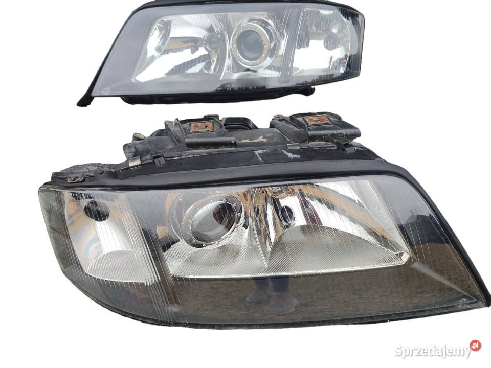 Reflektory Audi A6 C5 przed lift XENON HELLA d2s osobowe Lampy przednie opolskie Kielcza
