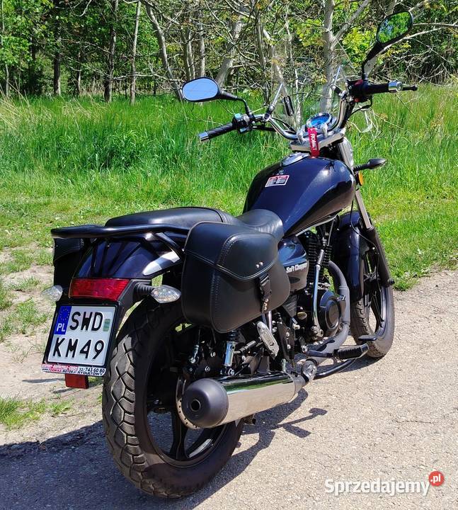 Romet soft 2 CHopper 125c EURO 5 12 2021r katB Romet Radlin