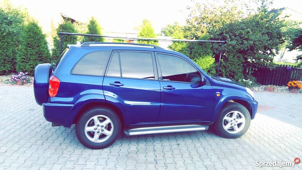 TOYOTA RAV4 2002 NIEBIESKA DIESEL 20 D4D Rok produkcji 2002 Motoryzacja Kuźnica Grabowska