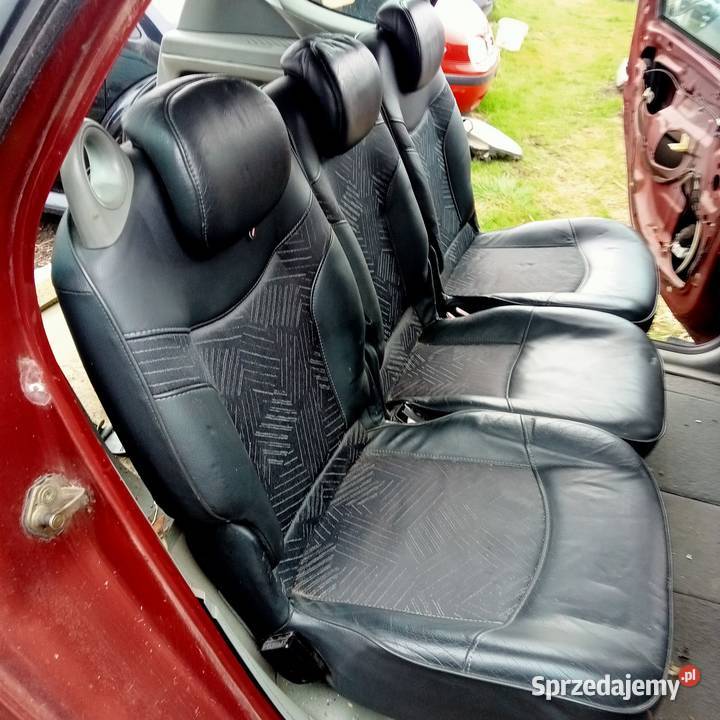 Renault Scenic komplet foteli pół skóra Leszno