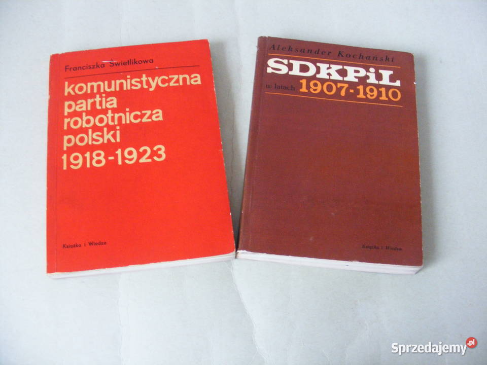 SDKPiL w latach 1907 -1910 + Komunistyczna Partia Robotnicza