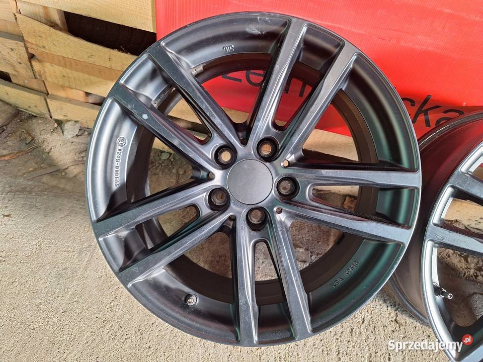 Alufelgi 5x112 17 ET40 Rial X10 Black Audi A3 A4 Rial Choceń