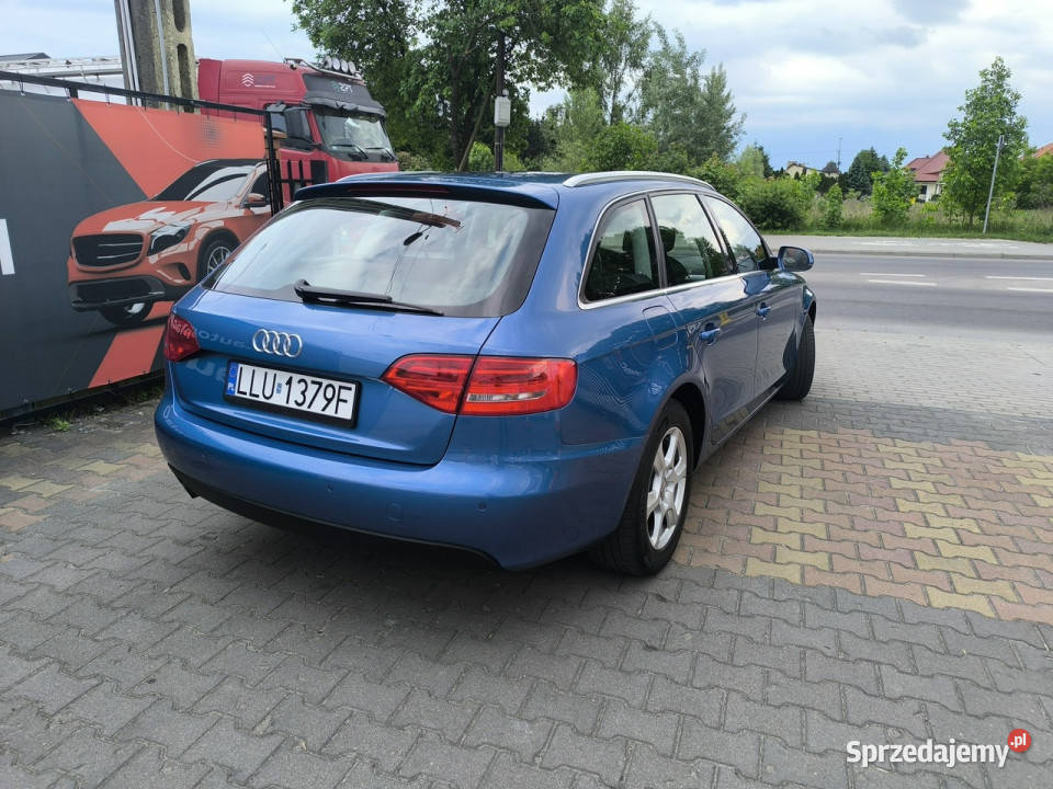 Audi A4 Avant 20 TDi 140 Klimatronic B8 20072015 lubelskie Łuków