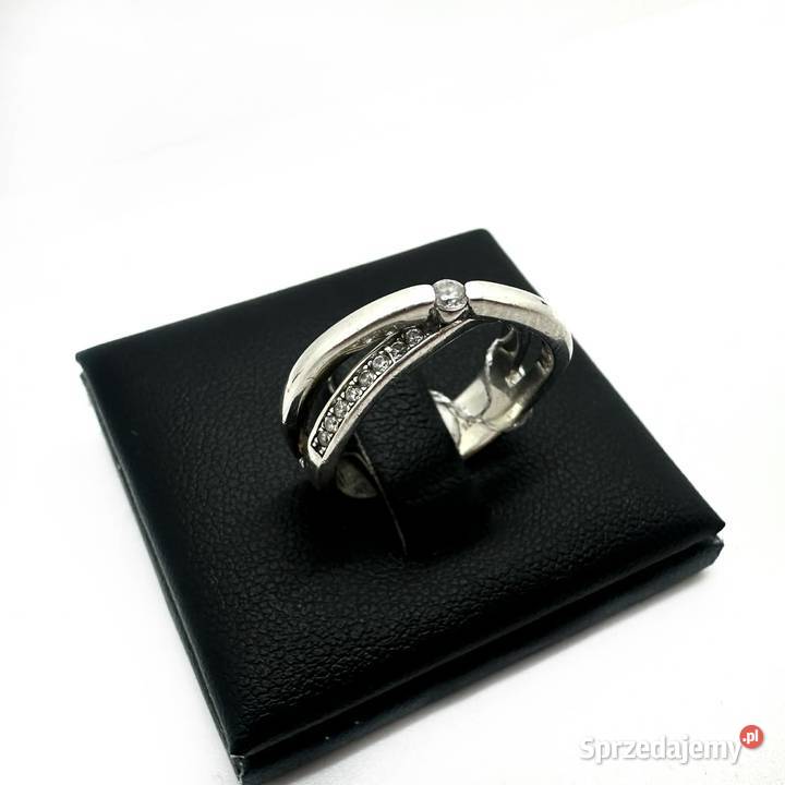 Srebrny pierścionek próby 925 44g Rozmiar 16 Elbląg
