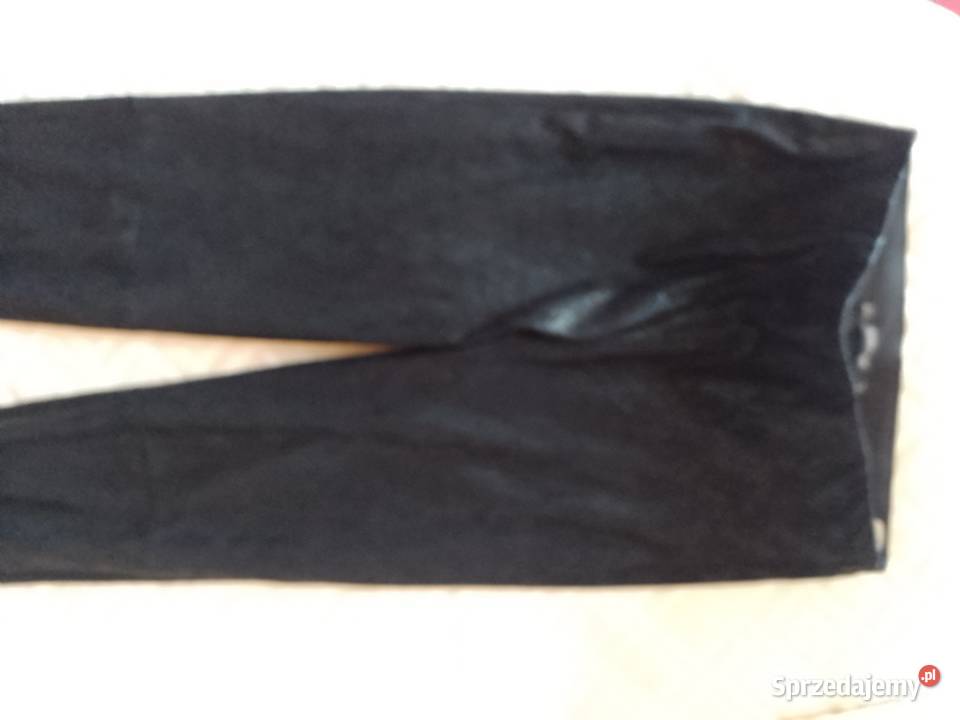 34XS ZARASkórzane legginsy z Madrytu spodnie Kraków