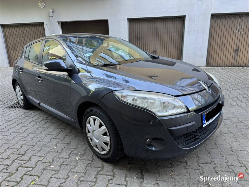 Renault Megane III 2010 15 dci 86 Niski przebieg nieuszkodzony Lublin