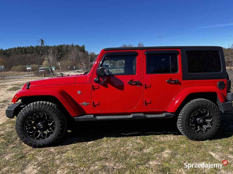 JEEP WRANGLER 36L 4X 2015 DOPOSAŻONY Gdańsk