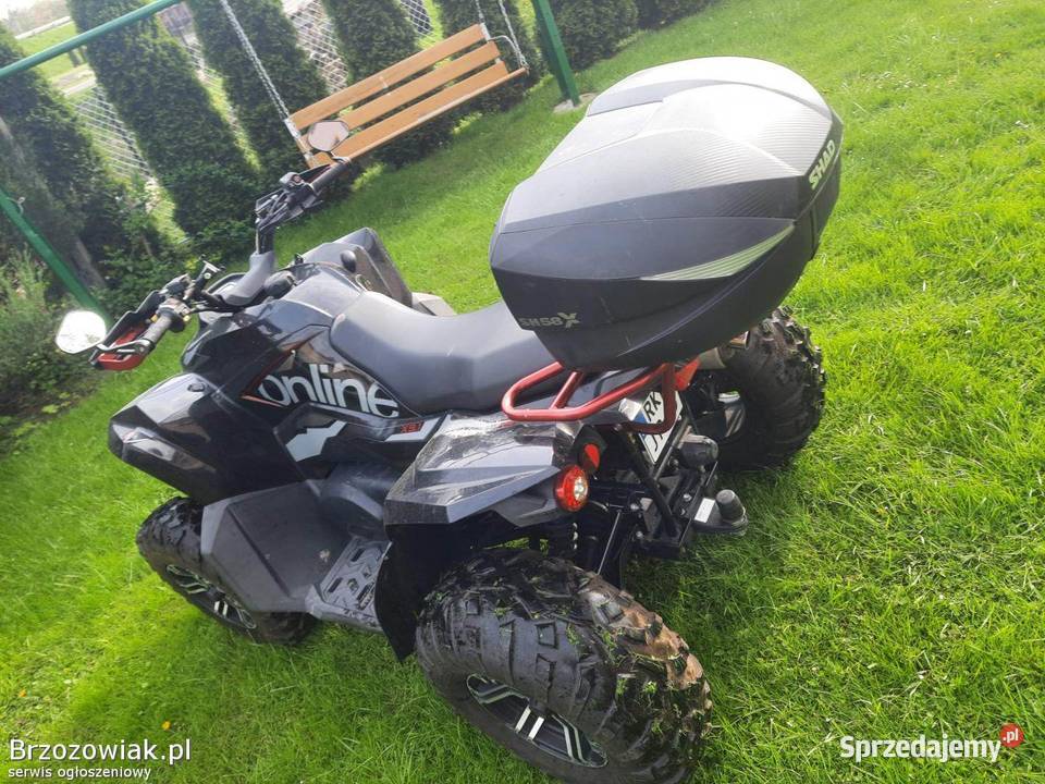 Quad ONLINE 850 75 2019R Pługiem z Niemiec REJ Zarszyn