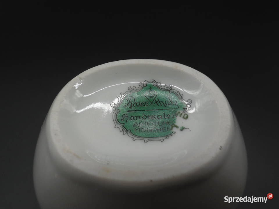 Porcelanowy wazon z herbem miasta Arolsen Porcelana i szkło Raszków sprzedam