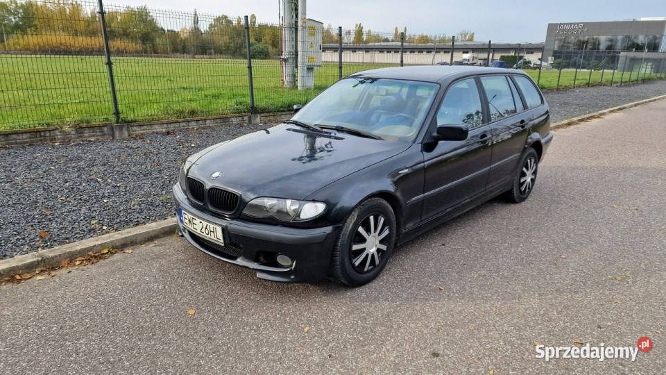 BMW 320 E46 20D 136 2001r Kombi Skóry Navi Pabianice