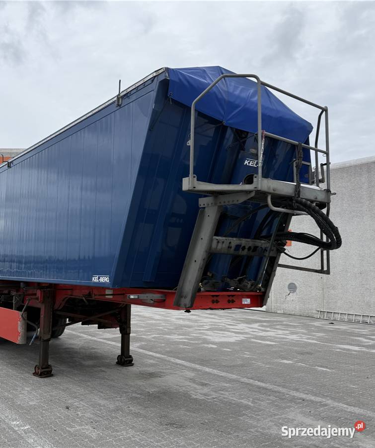 Naczepa wywrotka z zasysaniem do zboza do sruty wywrotki sprzedam