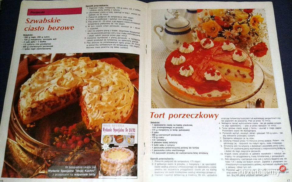 Moja kuchnia Ciasta owocowe 231992 Rok wydania 1992 Pozostałe Chełm