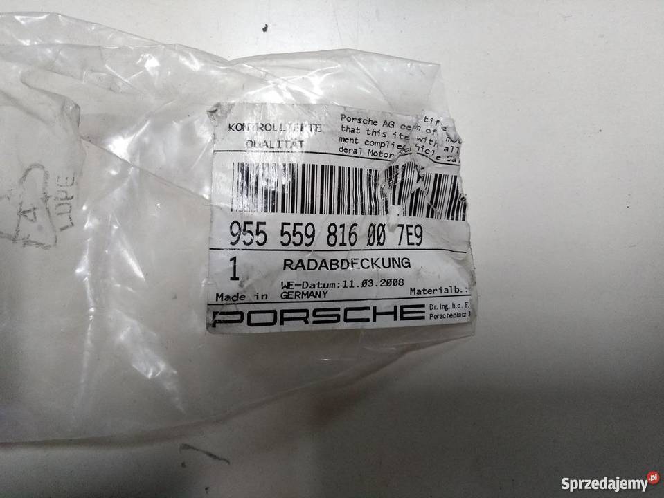 PORSCHE 955 Cayenne nakładka nadkola prawy tył podkarpackie Pilzno