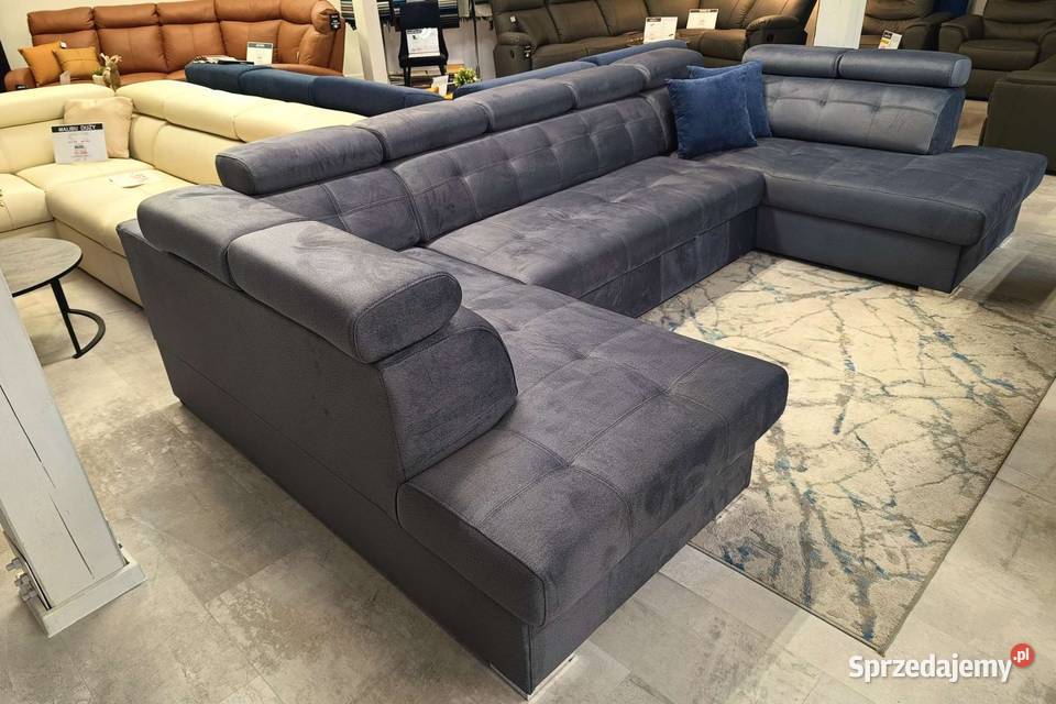 Narożnik ATLANTA U funkcja spania pojemnik Narożniki