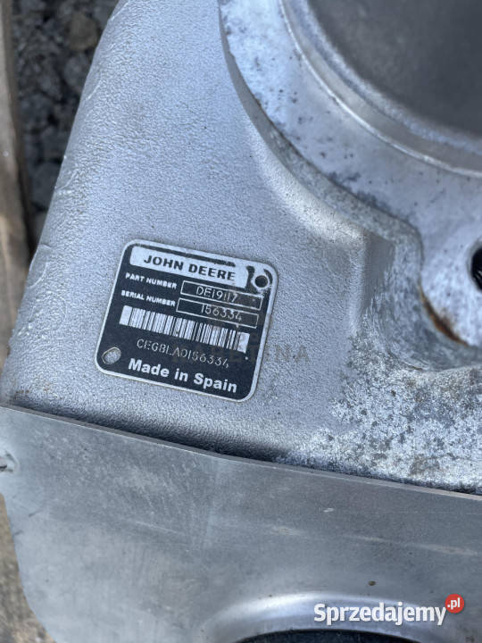 John Deere CTS WTS przekładnia wyładowcza Pozostałe Jastrzębniki