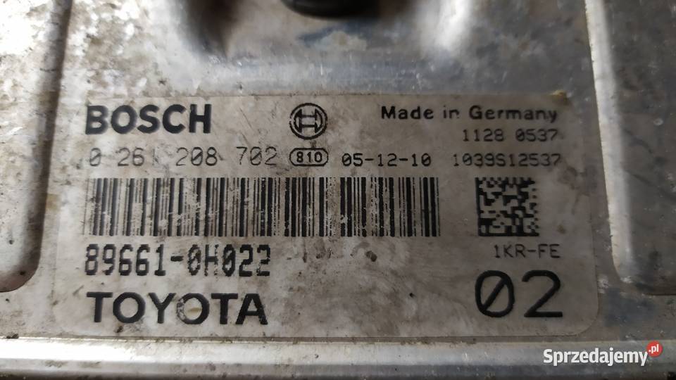 Toyota Aygo Peugeot 107 ECU 0 261 208 702 Olsztyn