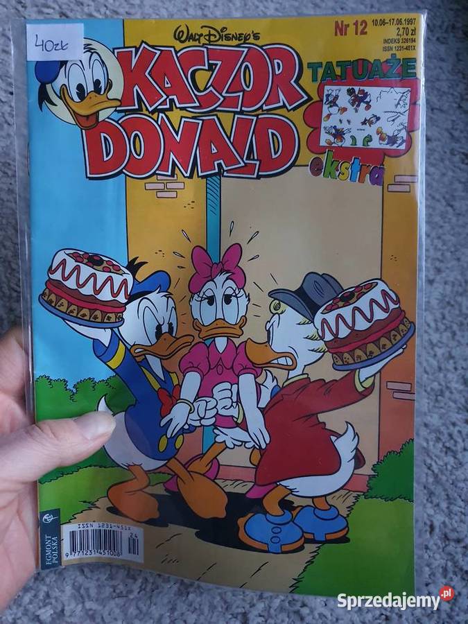 Kaczor Donald nr 12 / 1997 - komiks