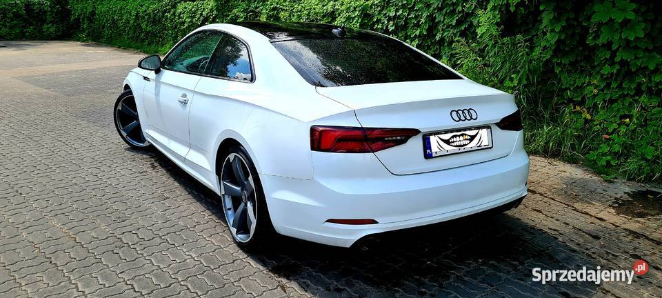 Audi A5 20t Coupe Sline full ZAMIANA podgrzewane fotele A5 Wasilków