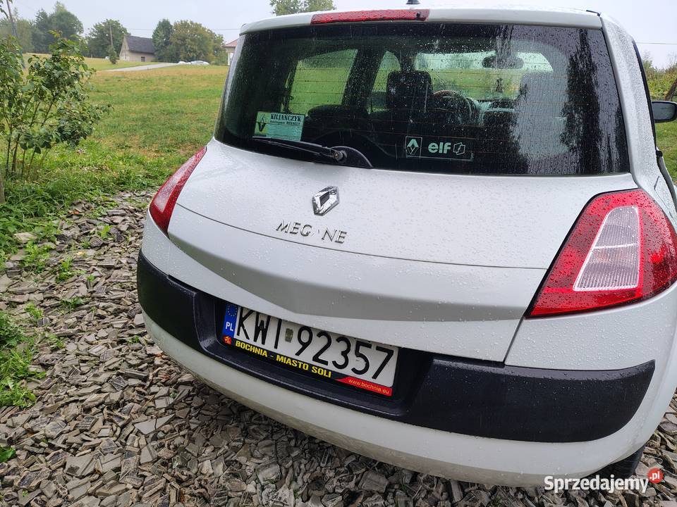 Renault Megane 2003p z gazem Pozostałe małopolskie