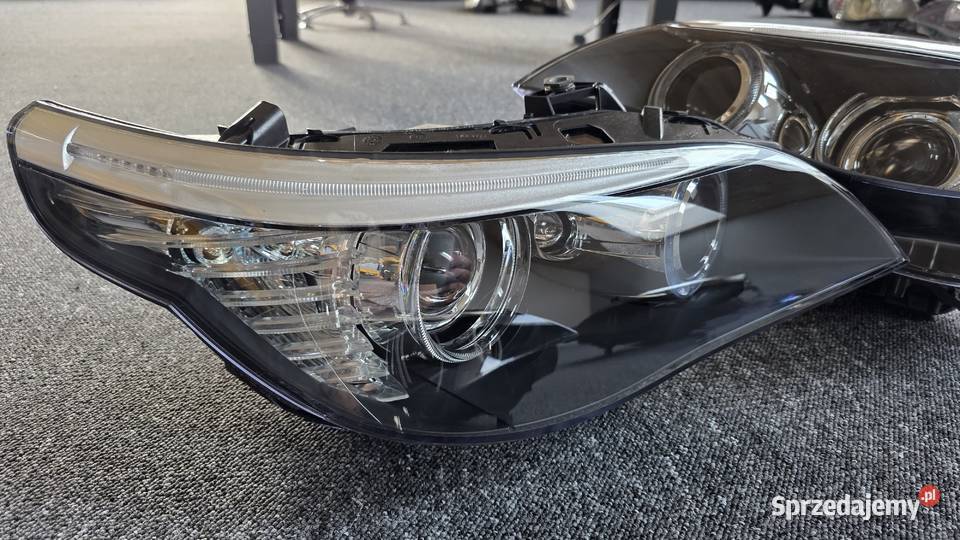 Lampy Bi Xenon Hella BMW E60 E61 Lci LIFT Kielcza sprzedam