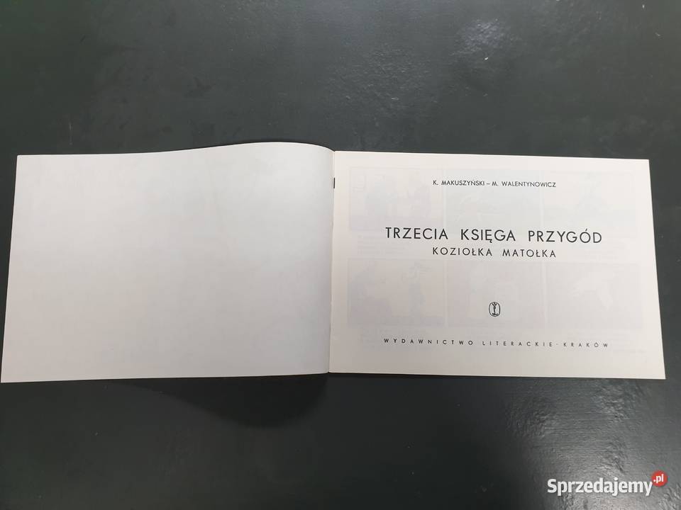 3cia Księga Przygód Koziołka Matołka 1987 stan Gdynia sprzedam