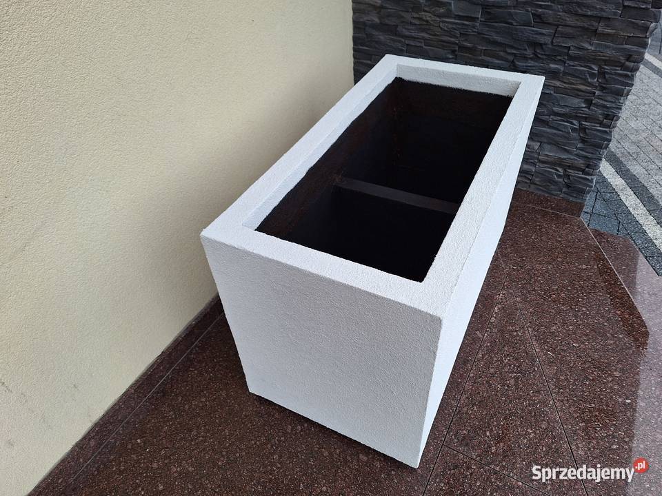 Termo donice ogrodowe tarasowe 50x50x60 Donica łódzkie Kraszewice