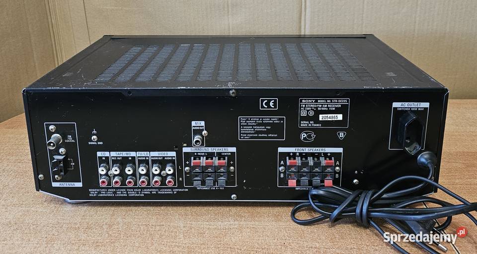 Amplituner SONY STRDE225 Gorzów Wielkopolski