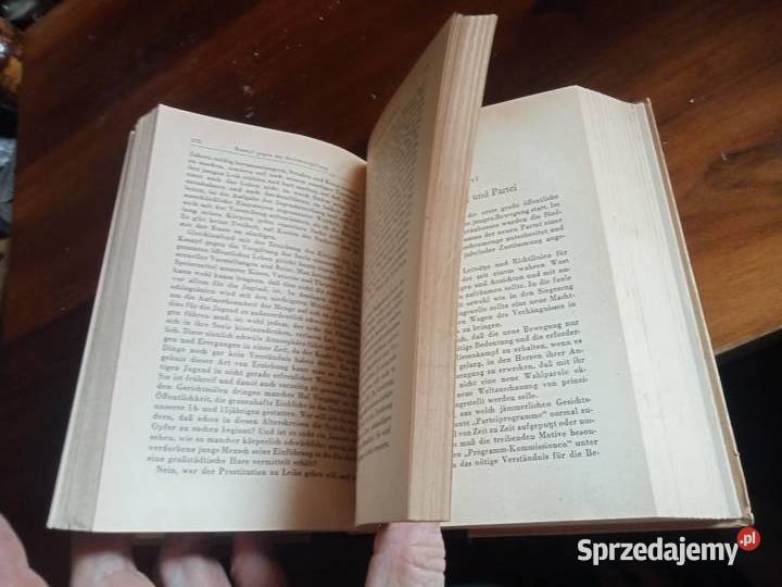 Książka Mein Kampf autor AH Oryginał stan Grójec