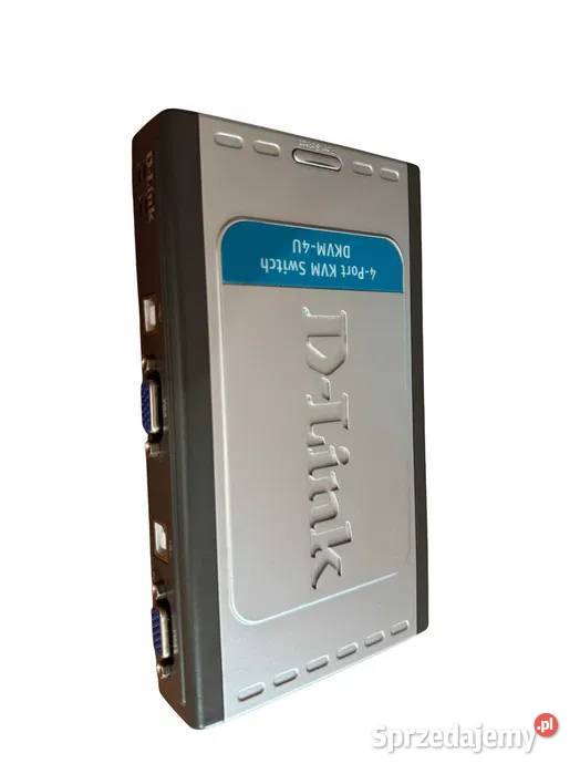 DLink DKVM4U 4portowy przełącznik KVM USBVGA Goleszów