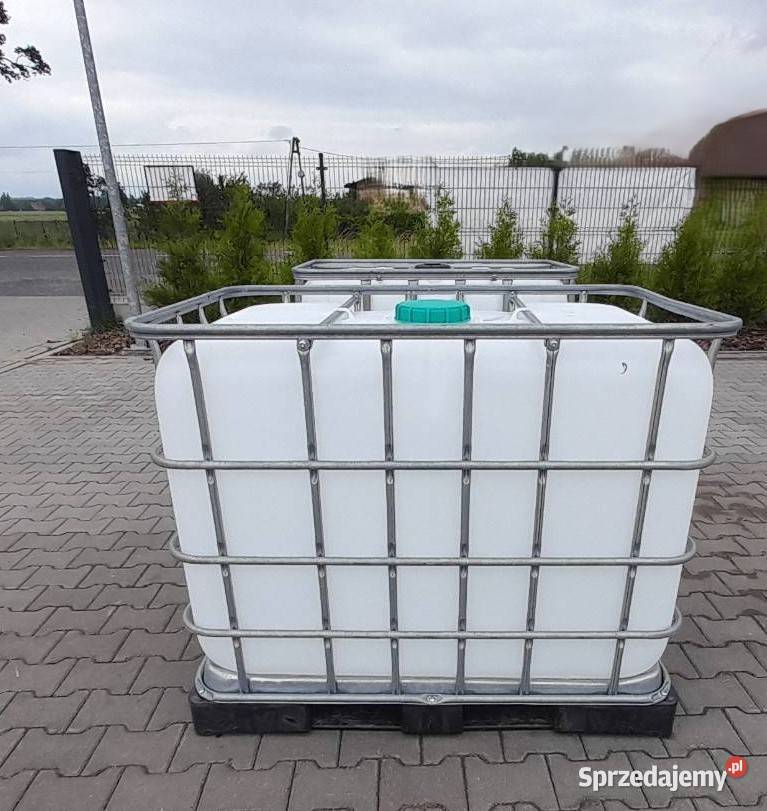 zbiornik na deszczówkę 600L mauser mauzer małzer Zbiorniki Walichnowy sprzedam