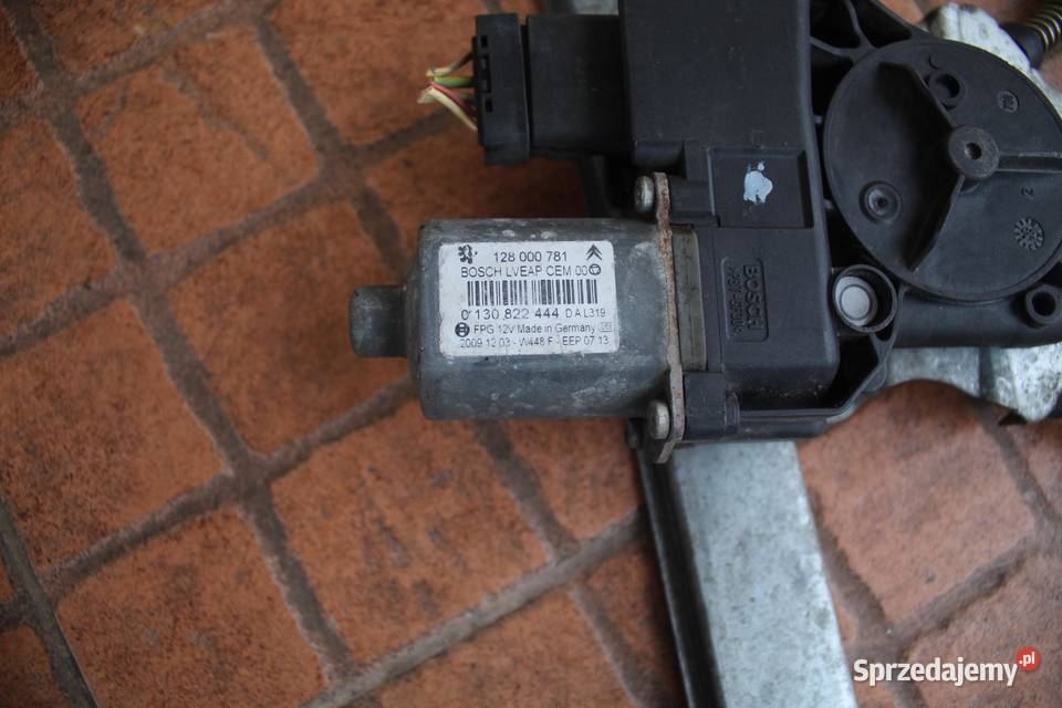 MECHANIZM PODNOŚNIK SZYBY LEWY PRZÓD CITROEN C5 Mechanizmy opuszczania szyb wielkopolskie