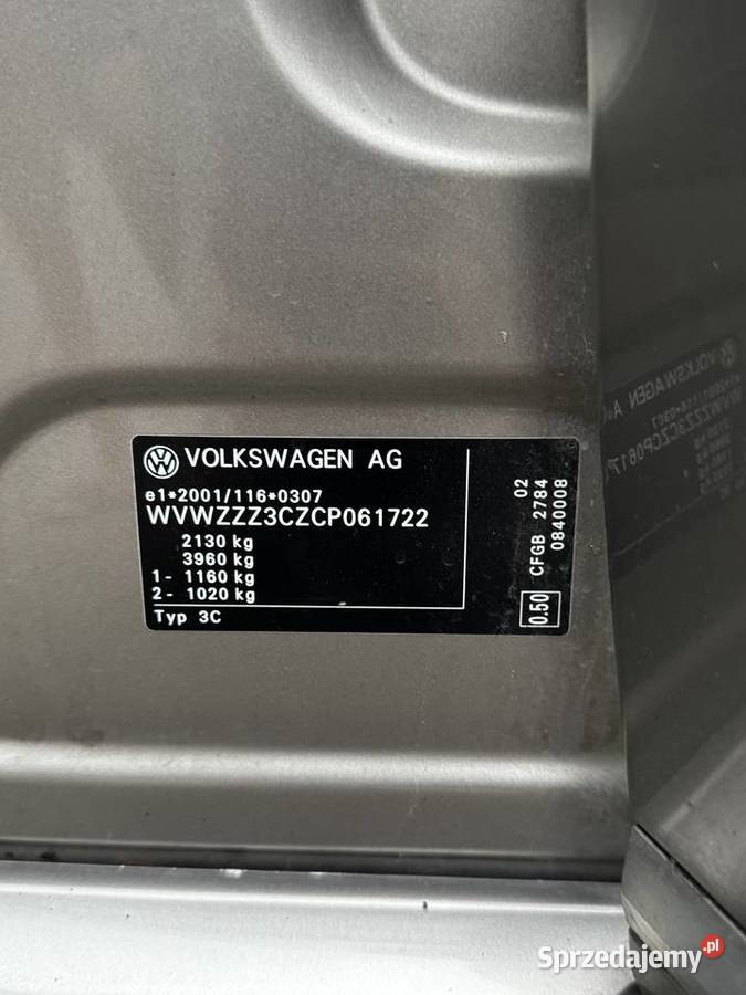 VW Passat B7 20TDI 170 DSG Passat Dobre Miasto
