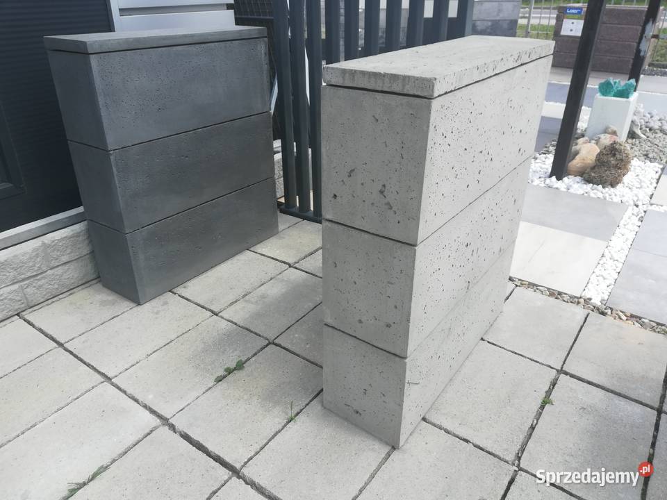 Slabb ogrodzenie beton architektoniczny