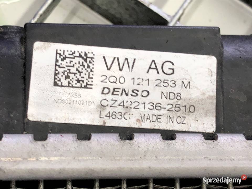 CHŁODNICA WODY SEAT ARONA 10 110 2Q0121253M osobowe Motoryzacja