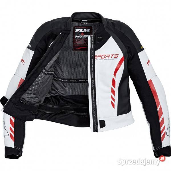 Kurtka motocyklowa damska skórzana FLM Sports 30 kurtki Zielona Góra sprzedam
