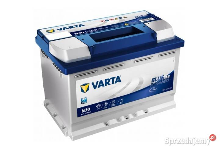 Akumulator Varta Blue Dynamic EFB STARTSTOP 70Ah Akumulatory Rzeszów
