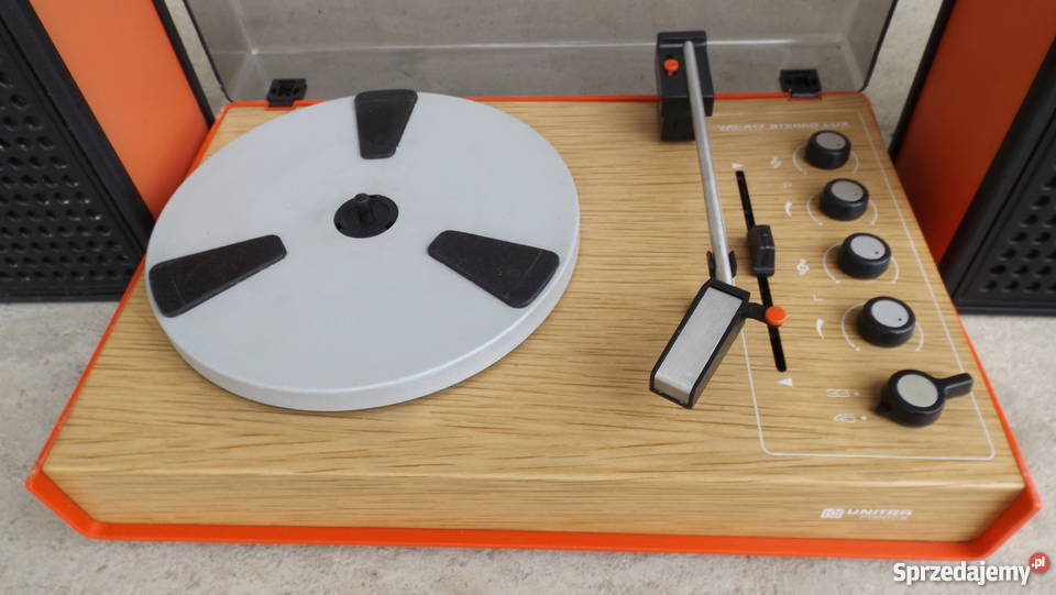 Gramofon unitra z głośnikami WG 417 Grodziczno sprzedam