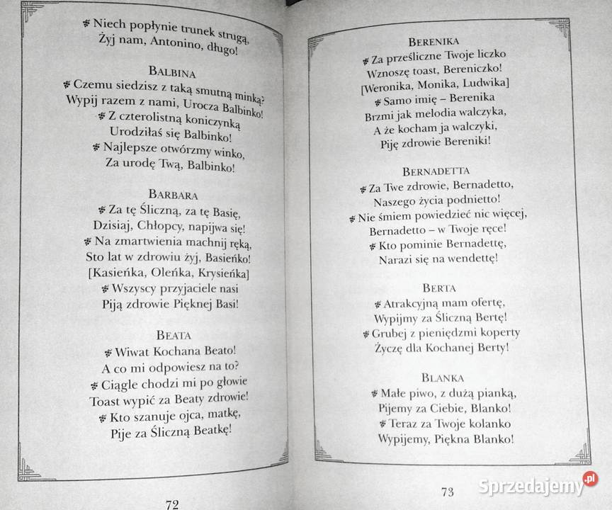 Toasty biesiadne Marek Urbański Chełm