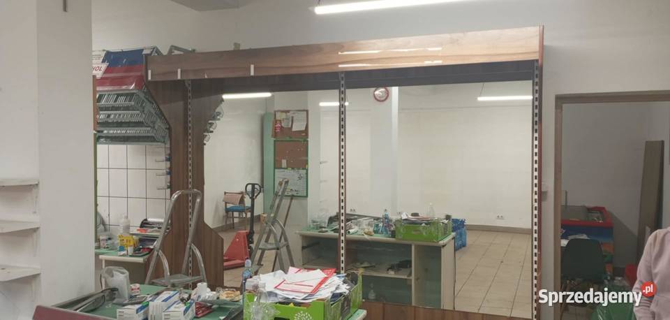 Regał na alkochol witryna sklep podswietlany Wielka Wieś sprzedam