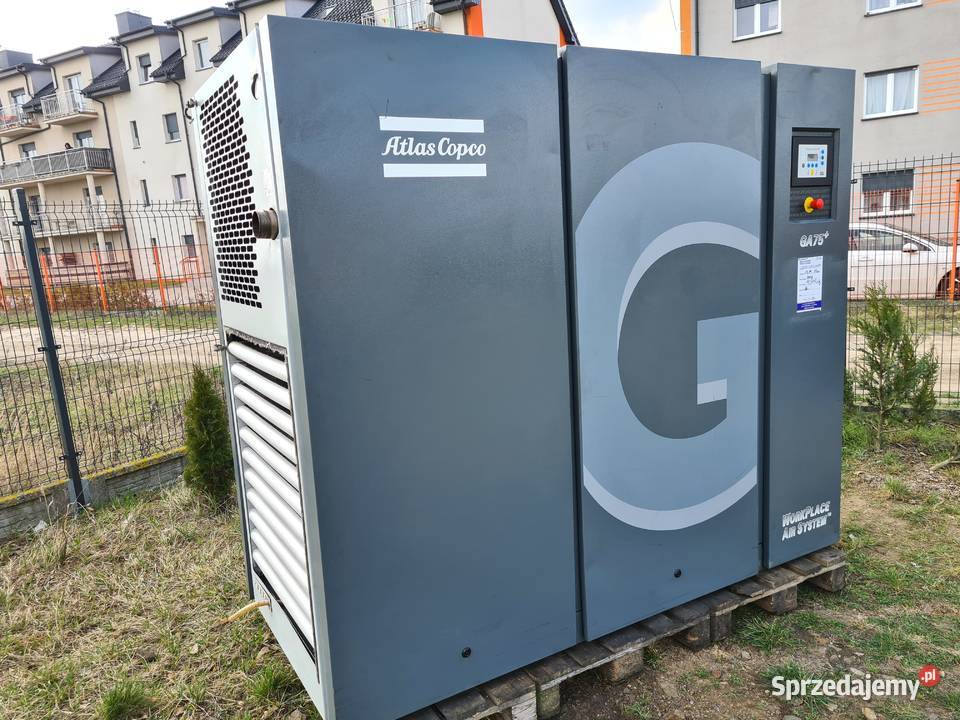 Kompresor śrubowy ATLAS COPCO GA 75 wielkopolskie Zduny
