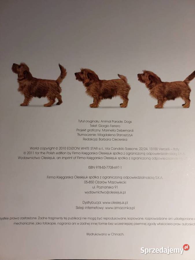 Książka Album Pieski Świat dolnośląskie Wrocław sprzedam