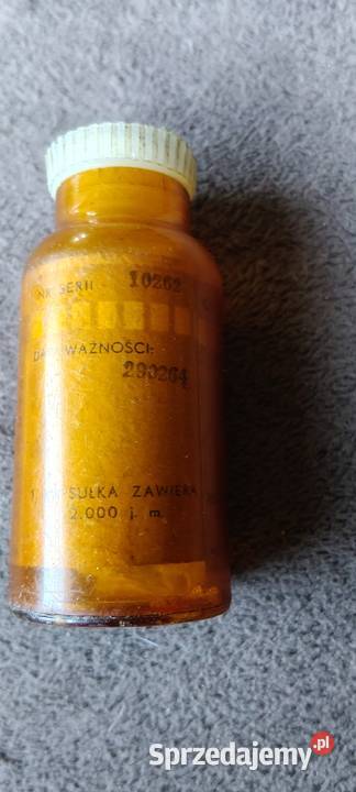 Stare opakowanie lekach Polfa Leszno