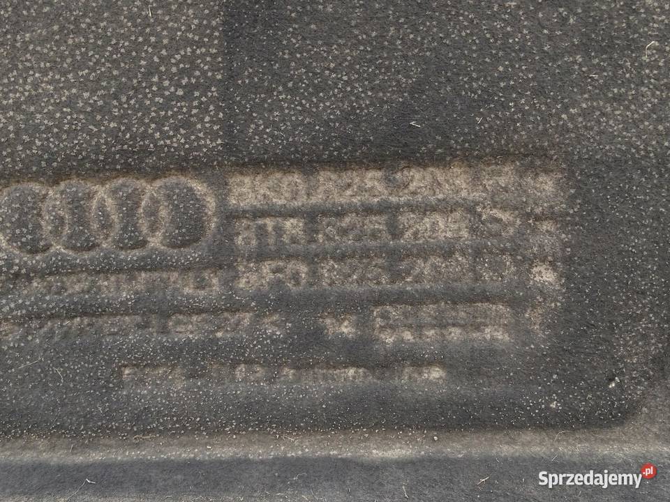 OSŁONA PŁYTA DOLNA PODWOZIA PRAWA AUDI A4 B8 A5 osobowe sprzedam