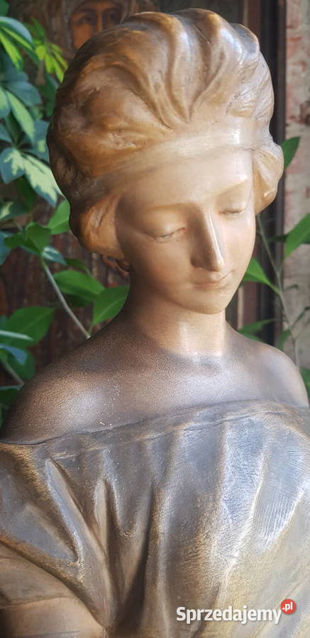 Figura Goldscheider Ligia ceramika szkliwiona Orneta sprzedam