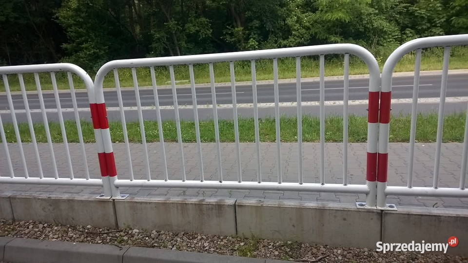 Przykręcana bariera chodnikowa U11a z pionowymi Szczecin sprzedam