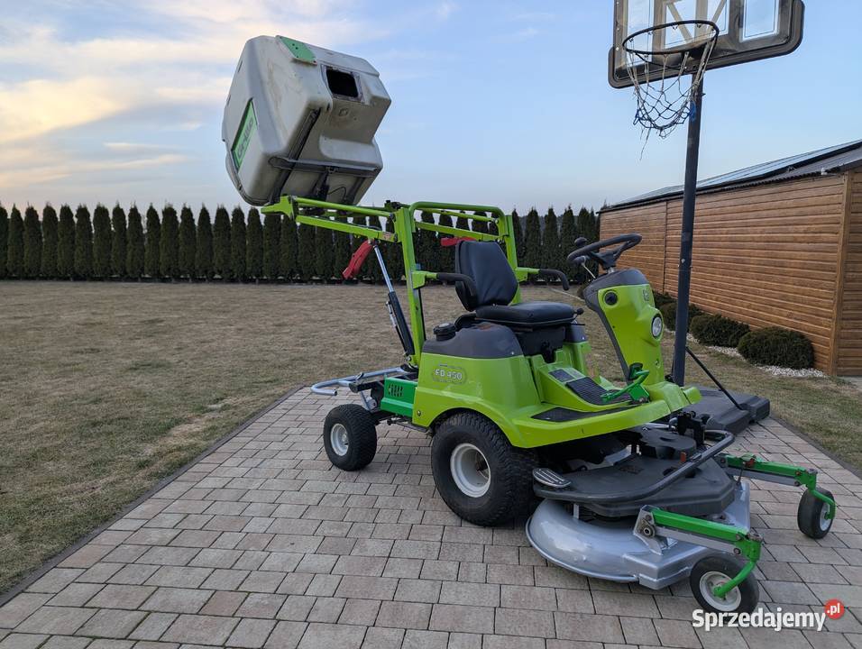 Traktorek kosiarka Grillo FD450 górny wysyp Międzybórz