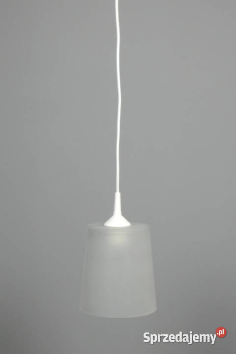 Lampa wisząca TRANE szkło piaskowemrożone mat Oświetlenie Nowe sprzedam