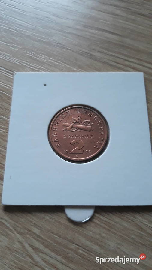 2 Drachmy Grecja 1988 r Konin