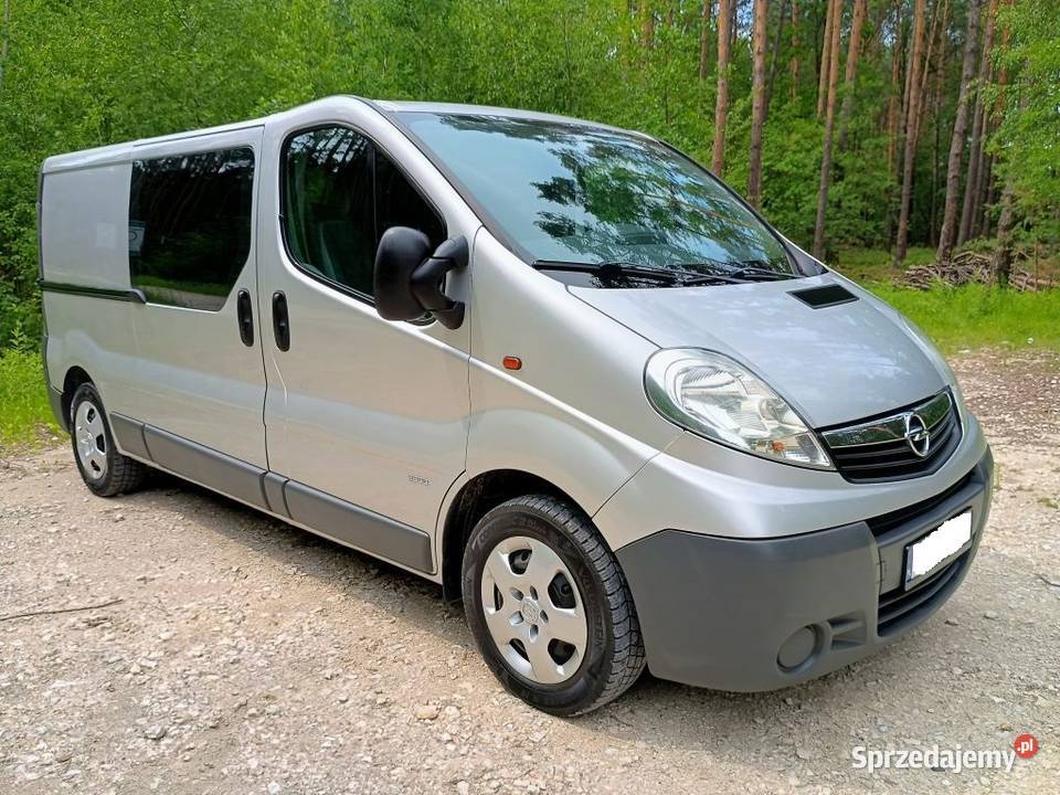 Vivaro 20 CDTI 115 Dubel Kabina Brygadówka Klima welurowa tapicerka Mielec